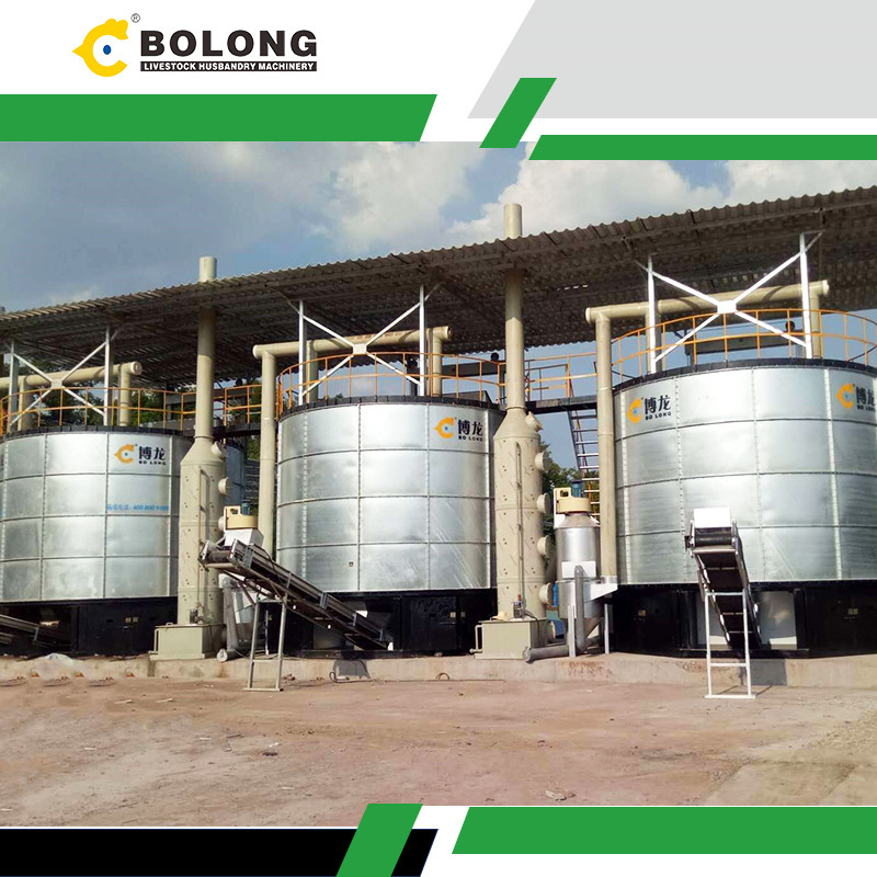 high-performance poultry manure fermentation machine